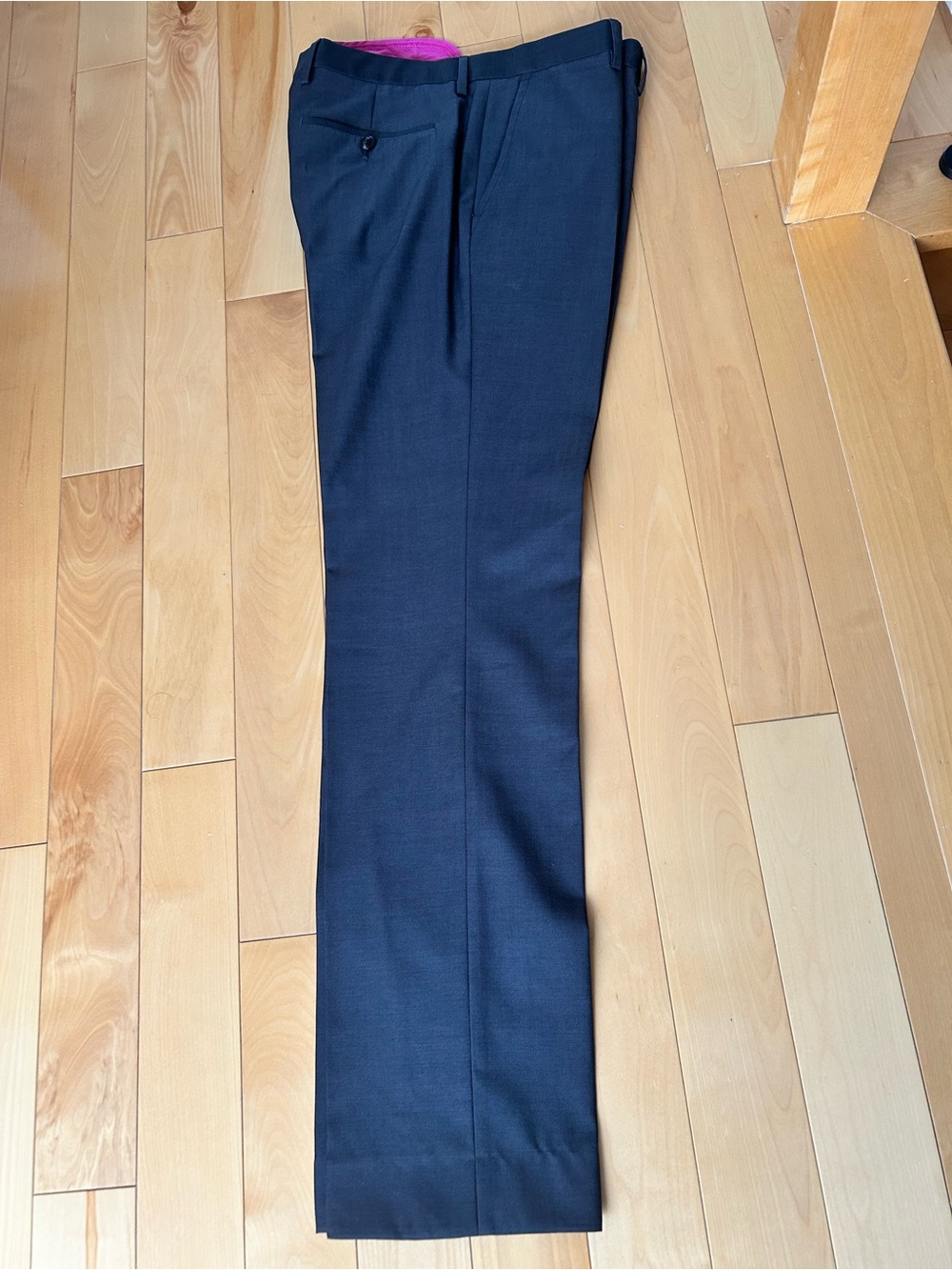 Boss Men's Gray Dress Pants - Classic Straight Fit